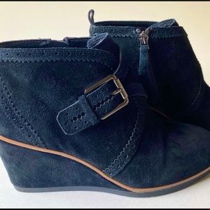 Franco Sarto Wedge Ankle Boots